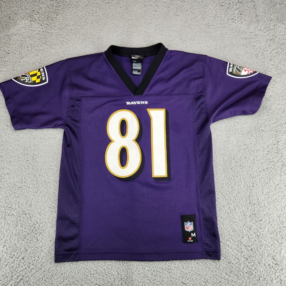 Anquan Boldin Baltimore Ravens NFL Players Team Apparel Jersey Youth M (10/12)